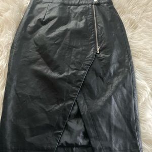 Leather skirt Forever 21